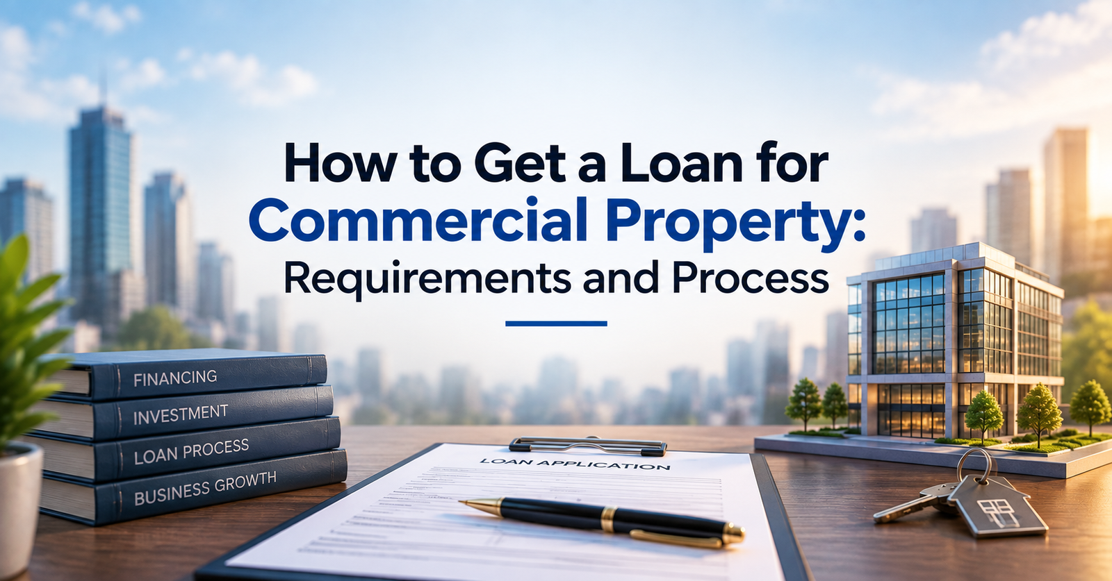 how to get a commercial real estate loan